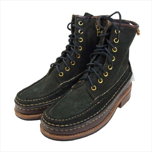 VISVIM ビズビム 0118202002009 18AW GRIZZLY BOOTS HI-FOLK BISON ブーツ ブラック系 US8.5【極上美品】【中古】