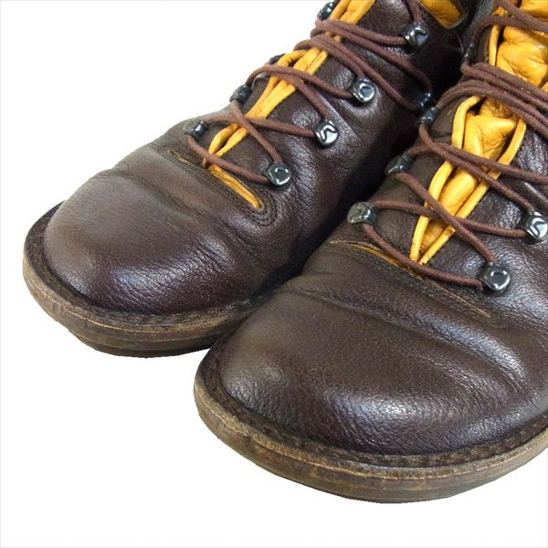 trippen トリッペン A.Spieth, M.Oehler レースアップブーツ レースアップ ブーツ ダークブラウン系 40【中古】