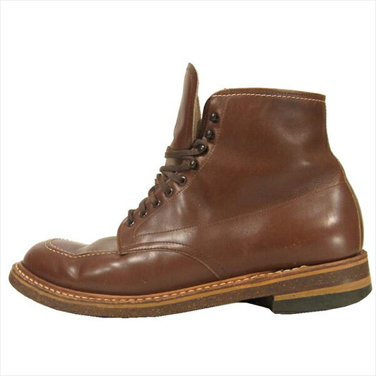 ALDEN オールデン 405 Indy Boots レザー インディ ブーツ ブラウン系 実寸約26.5cm【中古】