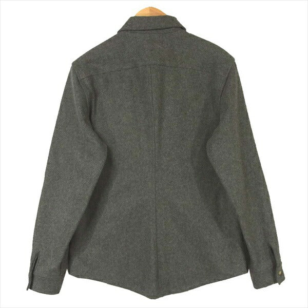 A.P.C. アーペーセー 1AWV003-H02044-12A ウール シャツ CPO ジャケット グレー系 L【中古】