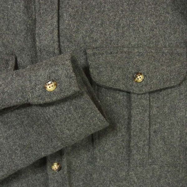 A.P.C. アーペーセー 1AWV003-H02044-12A ウール シャツ CPO ジャケット グレー系 L【中古】