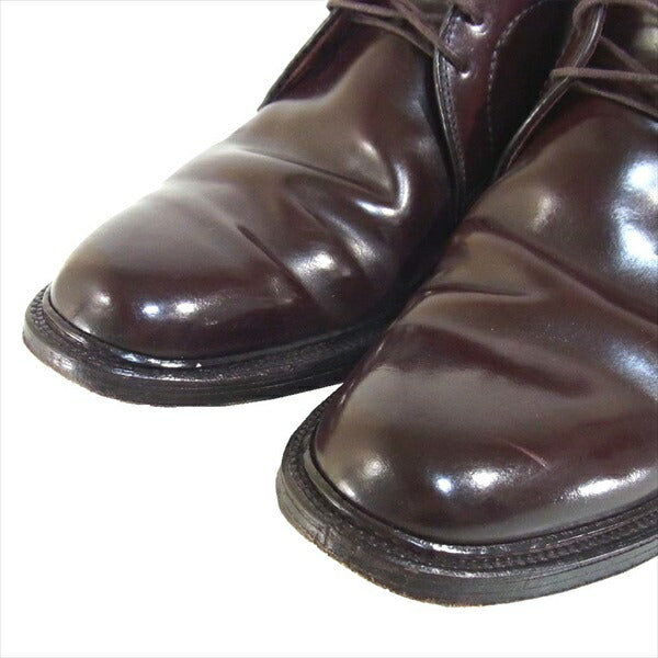 ALDEN オールデン UNITED ARROWS ユナイテッドアローズ 1339 コードバン チャッカ ブーツ チャッカブーツ ブラウン系 10D【中古】