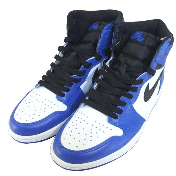 NIKE ナイキ AIR JORDAN 1 RETRO HIGH OG GAME ROYAL 555088-403 エアジョーダン ゲームロイヤル スニーカー GAMEROYAL/BLACK-SUMMIT WHITE US9【新古品】【未使用】【中古】