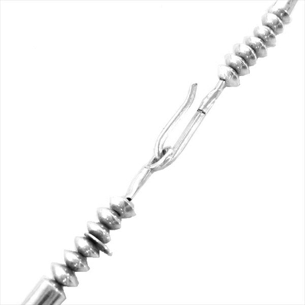 ショーンべドーニー バレル ビーズネックレス ビーズ フック チェーン ネックレス シルバー【中古】