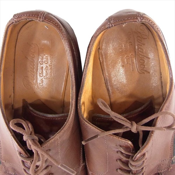 Paraboot パラブーツ CHAMBORD シャンボードメンズ フランス製 シューズ ブラウン系【中古】
