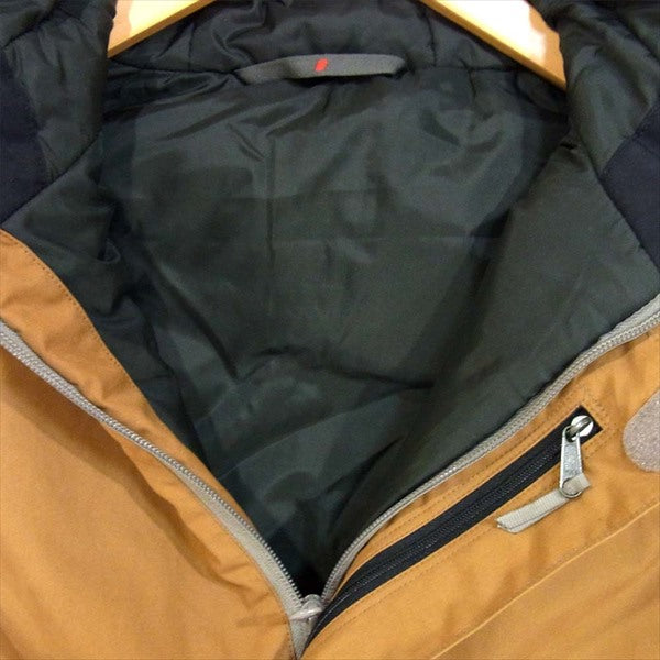 TILAK ティラック Ventile Hood Vest ベンタイル フード CLIMASHIELD Apex 中綿 ベスト ジレ ライトブラウン系 S【中古】