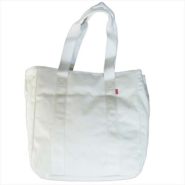 Supreme シュプリーム 20AW Canvas Tote キャンバス トート バッグ ロゴ トートバッグ ホワイト系【新古品】【未使用】【中古】