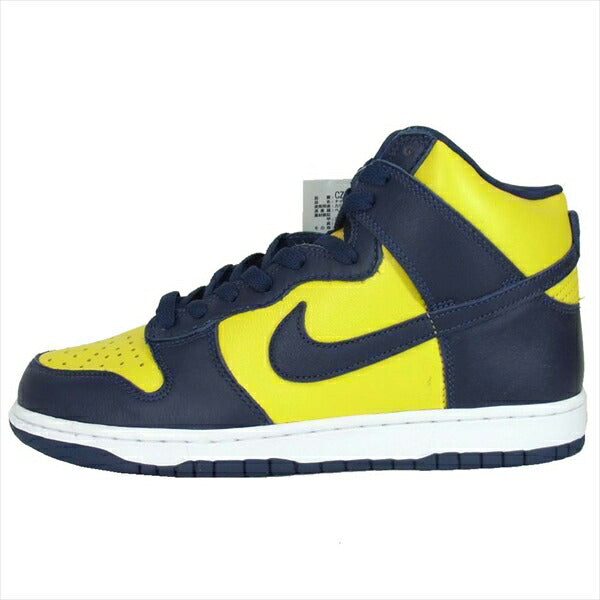 NIKE ナイキ CZ8149-700 DUNK HI SP MICHIGAN ダンク ミシガン ハイカット スニーカー イエロー系 26.5cm【新古品】【未使用】【中古】