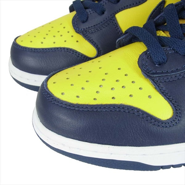 NIKE ナイキ CZ8149-700 DUNK HI SP MICHIGAN ダンク ミシガン ハイカット スニーカー イエロー系 26.5cm【新古品】【未使用】【中古】