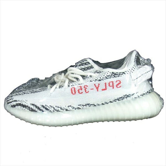 adidas アディダス イージーブースト YEEZY BOOST CP9654 350 V2 ZEBRA ゼブラ ローカット スニーカー 白系 26.5cm【新古品】【未使用】【中古】