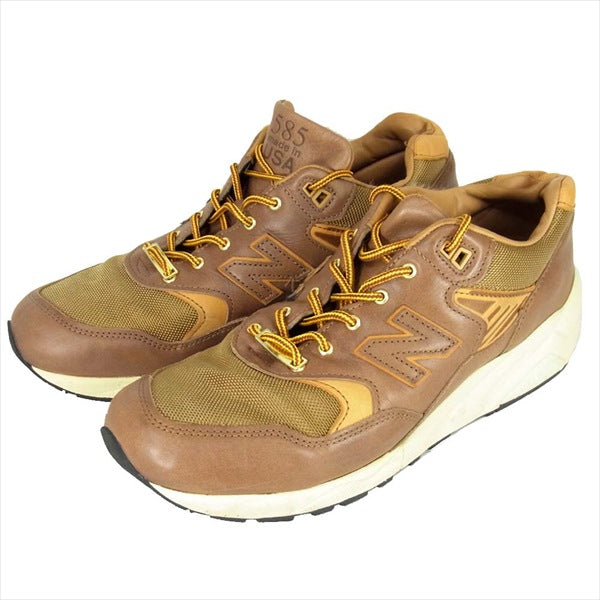 NEW BALANCE ニューバランス × ダナーDANNER M585DR USA製 レザー スニーカー ブラウン系 29cm【中古】