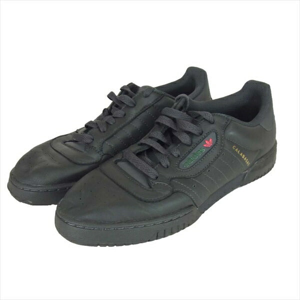 adidas アディダス CG6420 POWERPHASE CALABASAS パワーフェーズ カラバサス ローカット スニーカー 黒系 25.5cm【中古】