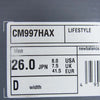 NEW BALANCE ニューバランス CM997HAX LIFE STYLE ローカット スニーカー グレー系 26cm【新古品】【未使用】【中古】