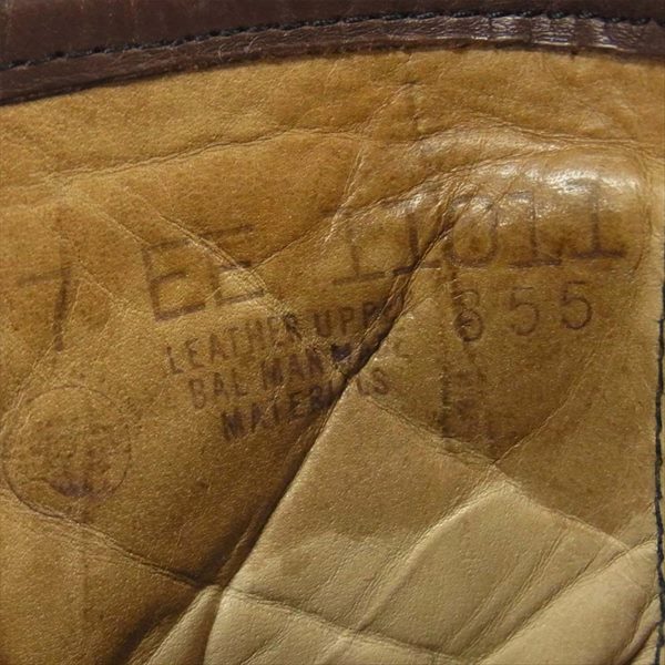 RED WING レッドウィング 855 犬タグ アイリッシュセッター アメリカ製 レザー ブーツ ブラウン系 7EE【中古】