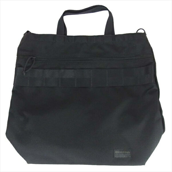 BRIEFING ブリーフィング × UA Simple Tote ハンドバック 無地 トートバッグ ブラック系【極上美品】【中古】