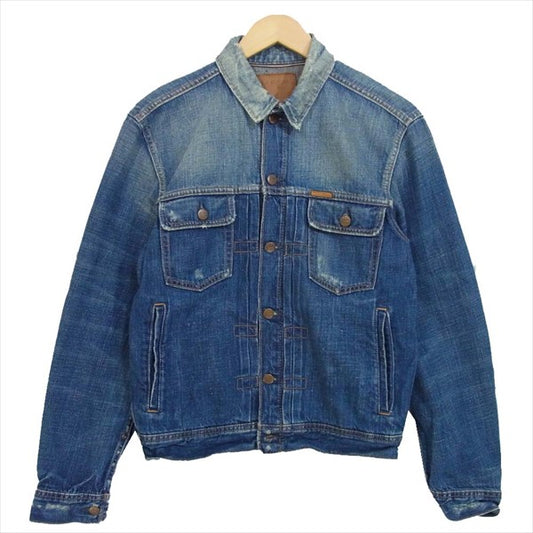 エズラフィッチ デニムジャケット コットン 胸ポケット デニム ジャケット インディゴブルー系 M【中古】