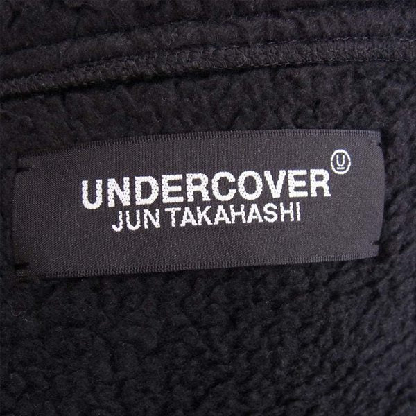 UNDERCOVER アンダーカバー UCX4210 19AW BZ INDUSTRIAL AMBIENT ジップ ポーラ フリース ジャケット 黒系 2【美品】【中古】