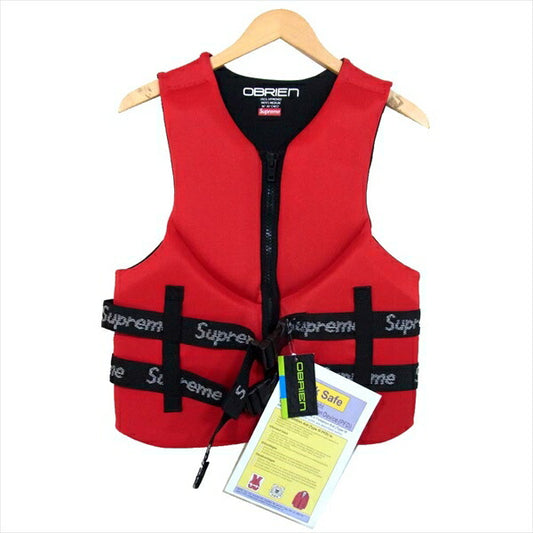 Supreme シュプリーム 18SS O'Brien Life Vest ライフ ジャケット ライフジャケット ベスト ジレ レッド系 M【新古品】【未使用】【中古】