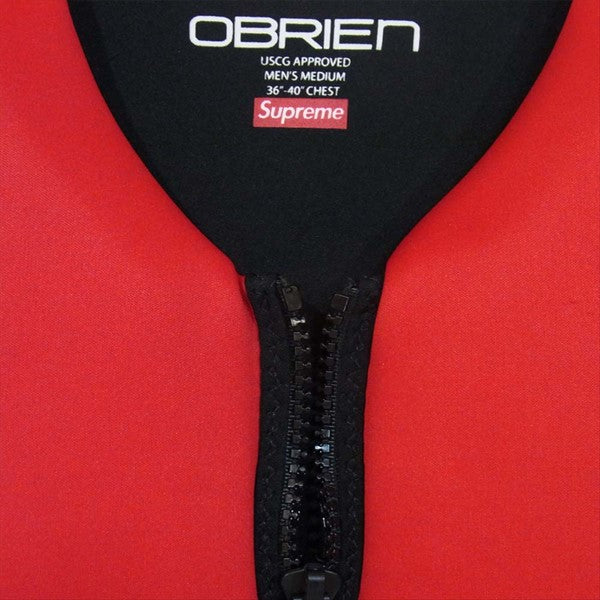 Supreme シュプリーム 18SS O'Brien Life Vest ライフ ジャケット ライフジャケット ベスト ジレ レッド系 M【新古品】【未使用】【中古】