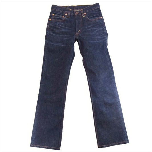 Levi's リーバイス 米国製 バレンシア工場 BigE 517-0217 555刻印 デニム パンツ インディゴブルー系 28【中古】