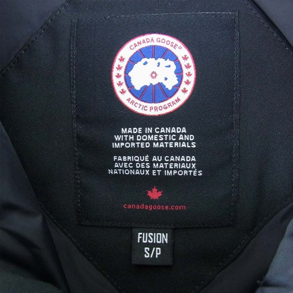 CANADA GOOSE カナダグース サザビーリーグ 国内正規品 3426MA CHATEAU PARKA シャトーパーカー ダウンジャケット ブラック系 S【中古】