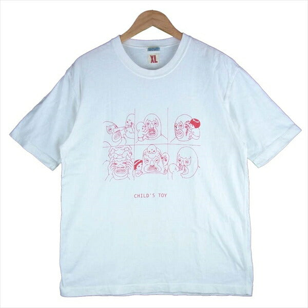 BRU NA BOINNE ブルーナボイン No.8998 レスラーTシャツ Tシャツ 白系 白系 XL【中古】