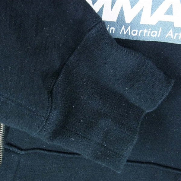 マウンテンマーシャルアーツ MMA 4WAY ストレッチ スウェット パーカー ブラック系 XL【中古】