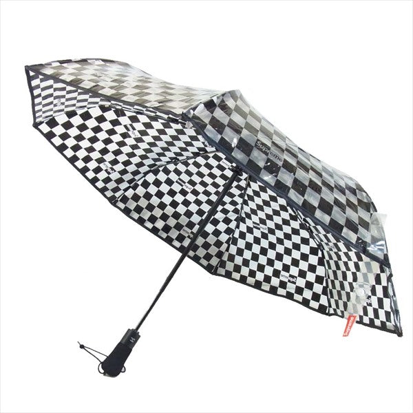 Supreme シュプリーム 20SS ShedRain Transparent Checkerboard Umbrella 折り畳み傘 ブラック系【新古品】【未使用】【中古】