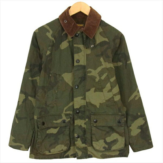 Barbour バブアー 1401004 SOUTH SHIELD カモフラ ビデイル コットンナイロンクロス ジャケット カーキ(オリーブグリーン)系 S【中古】