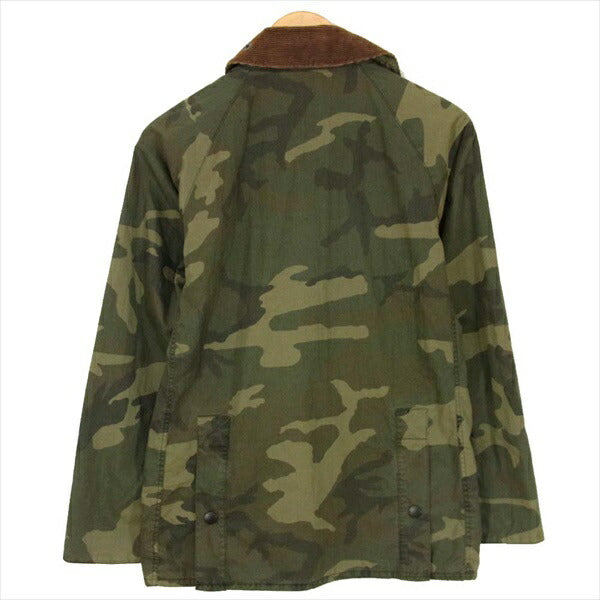 Barbour バブアー 1401004 SOUTH SHIELD カモフラ ビデイル コットンナイロンクロス ジャケット カーキ(オリーブグリーン)系 S【中古】
