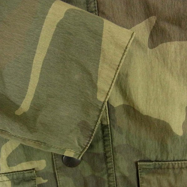 Barbour バブアー 1401004 SOUTH SHIELD カモフラ ビデイル コットンナイロンクロス ジャケット カーキ(オリーブグリーン)系 S【中古】