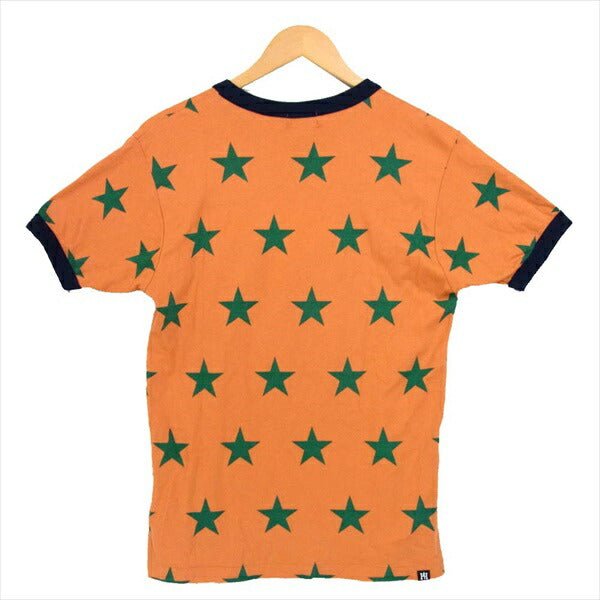 HYSTERIC GLAMOUR ヒステリックグラマー 02202CT20 HYS STAR 半袖Tシャツ プリント Tシャツ オレンジ系 M【中古】