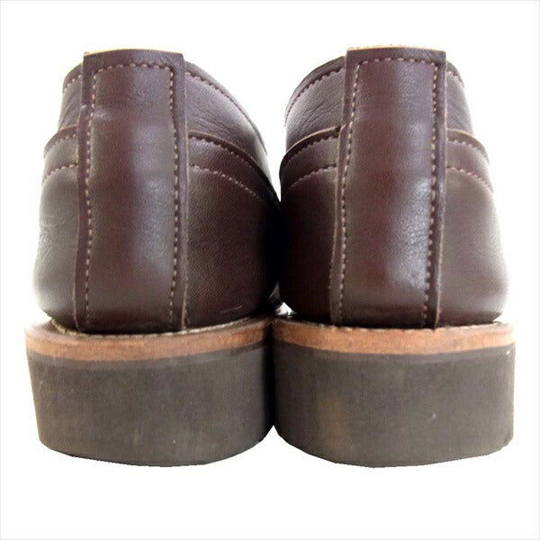 RUSSELL MOCCASIN ラッセルモカシン ディアスキン レザー モカシン ブーツ モカシンブーツ ダークブラウン系 US7【中古】