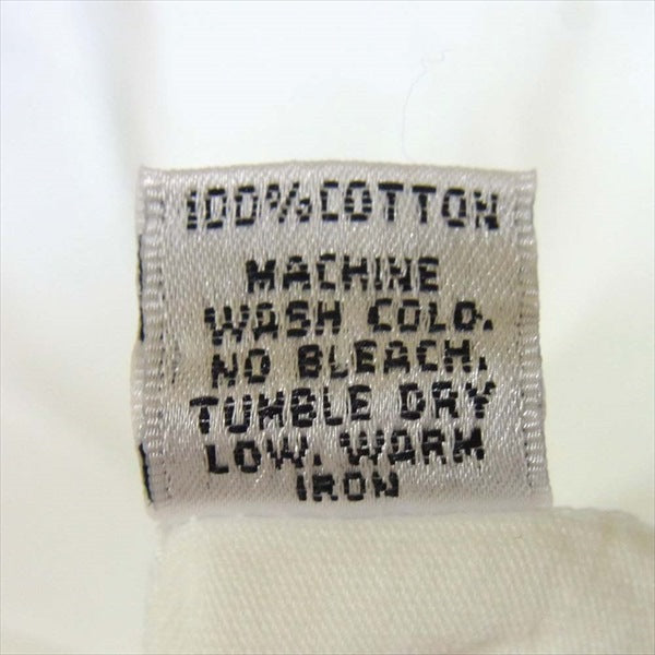 CHROME HEARTS クロムハーツ（原本無） フローラルクロス プリント ロンT ロングスリーブ Tシャツ ホワイト系 L【中古】