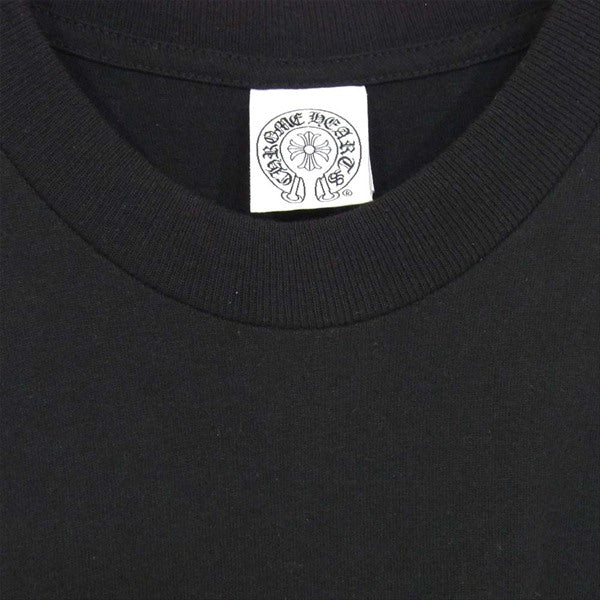 CHROME HEARTS クロムハーツ（原本無） 星条旗 アメリカ国旗 V53 Flag ポケット 半袖Tシャツ Tシャツ ブラック系 S【中古】