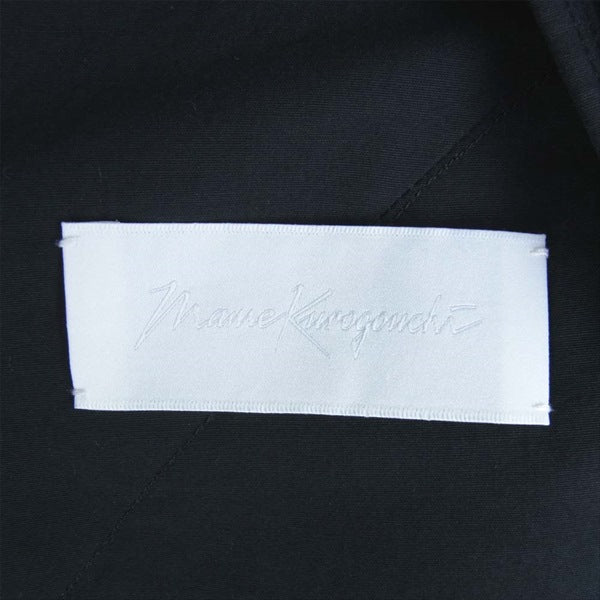 MAME マメ Pin Tuck Border V-nec Dress Vネック ワンピース レディース スカート ブラック系 2【中古】