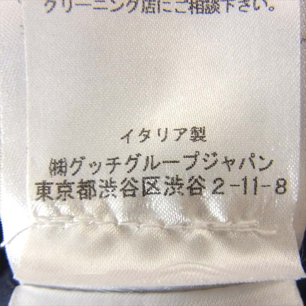 Alexander McQueen アレキサンダーマックイーン 国内正規品 イタリア製 309941 QY558 タイロッケン トレンチ コート 黒系 46【中古】