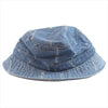Supreme シュプリーム 20AW Logo Stripe Jacquard Denim Crusher 帽子 インディゴブルー系【極上美品】【中古】