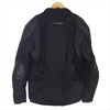KADOYA カドヤ ライナー付き ファスナー 防寒 防水 ナイロン 無地 シンプル ジャケット ブラック系 4L【中古】