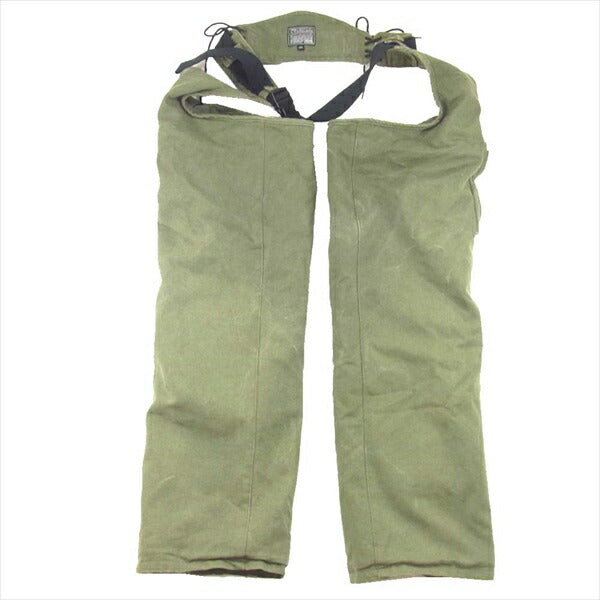 KADOYA カドヤ CW-CHAPS チャプス セパレート 帆布 コットン パンツ カーキ(オリーブグリーン)系 26【中古】