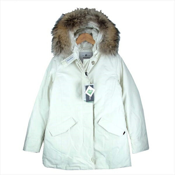 WOOLRICH ウールリッチ ARCTIC PARKA ファー付き アークティック レディース パーカー ホワイト系 S【新古品】【未使用】【中古】