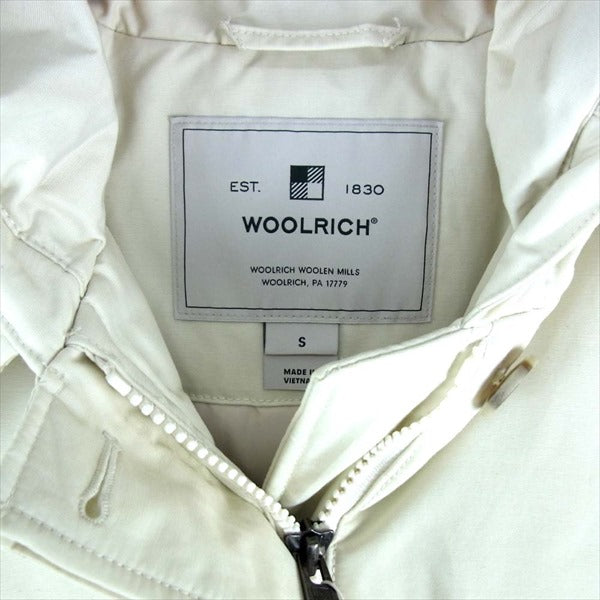 WOOLRICH ウールリッチ ARCTIC PARKA ファー付き アークティック レディース パーカー ホワイト系 S【新古品】【未使用】【中古】