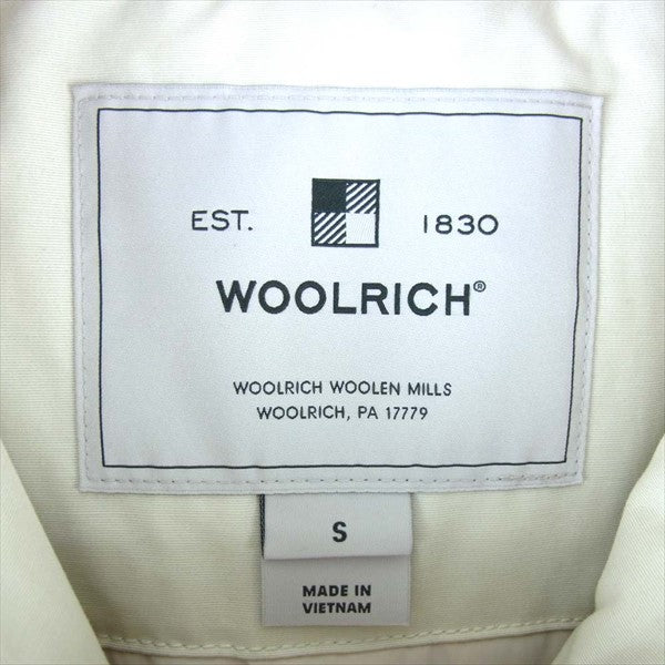 WOOLRICH ウールリッチ ARCTIC PARKA ファー付き アークティック レディース パーカー ホワイト系 S【新古品】【未使用】【中古】