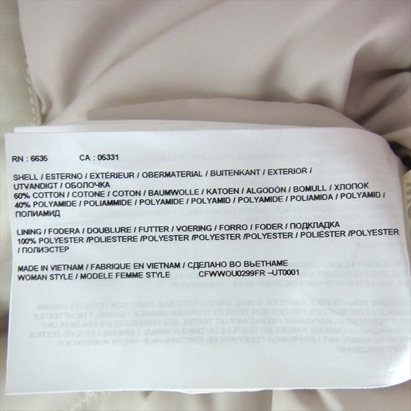 WOOLRICH ウールリッチ ARCTIC PARKA ファー付き アークティック レディース パーカー ホワイト系 S【新古品】【未使用】【中古】