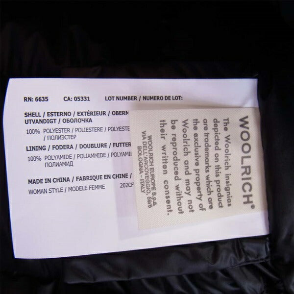 WOOLRICH ウールリッチ WWCPS2826 GORE-TEX MOUNTAIN PARKA ゴアテックス マウンテン パーカー ダウン ジャケット 黒系 S【新古品】【未使用】【中古】
