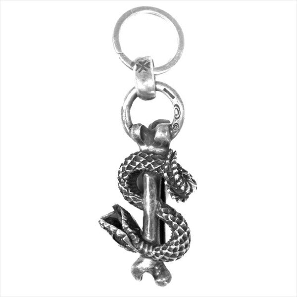 GABOR ガボール スネーク ベルトフック キーキーパー その他アクセサリー シルバー【中古】