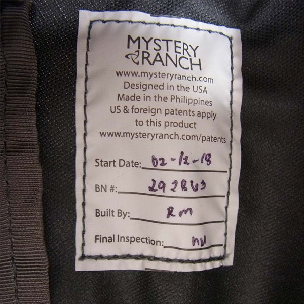 MYSTERY RANCH ミステリーランチ WET RIB ポーチ バッグ グレー系【極上美品】【中古】