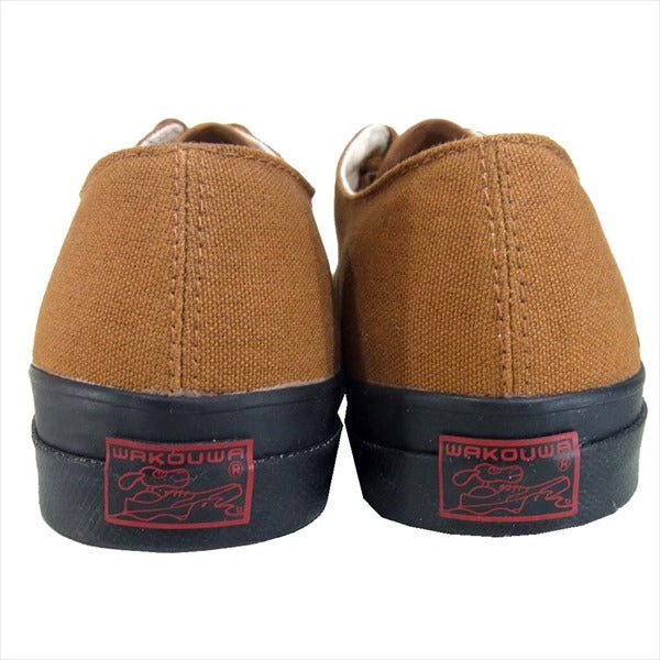 アナトミカ 540-501-0102 ワクワ WAKOUWA WAK DECK SHOES LOW デッキ シューズ ブラウン系 US7【新古品】【未使用】【中古】