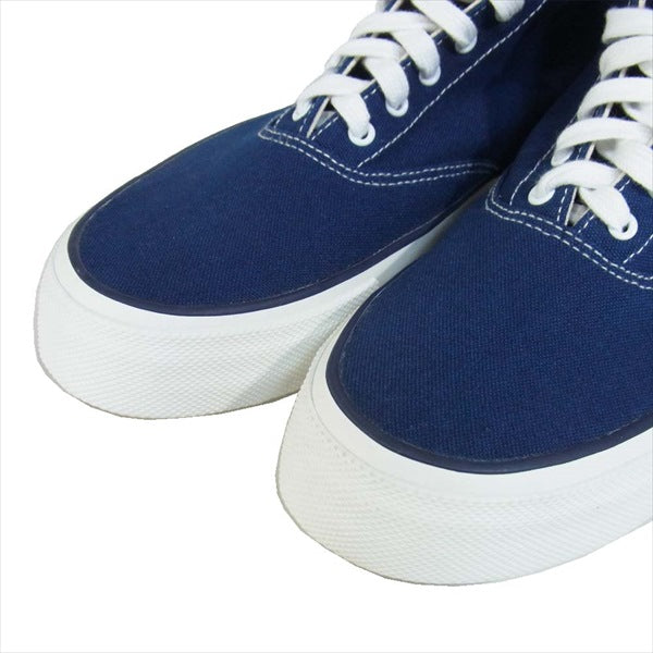 アナトミカ ワクワ WAKOUWA 540-501-0204260 WAK DECK HI ハイカット スニーカー ネイビー系 US8【新古品】【未使用】【中古】