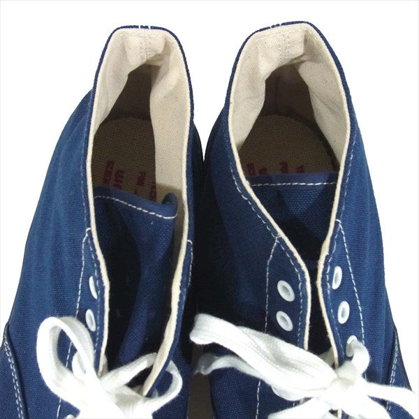 アナトミカ ワクワ WAKOUWA 540-501-0204260 WAK DECK HI ハイカット スニーカー ネイビー系 US8【新古品】【未使用】【中古】